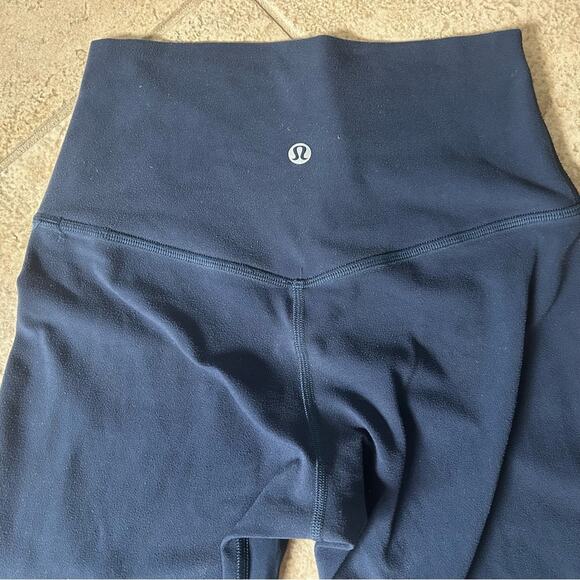 Lululemon Align High-Rise Pant 25” Navy – Size 4 - Picture 8 of 10